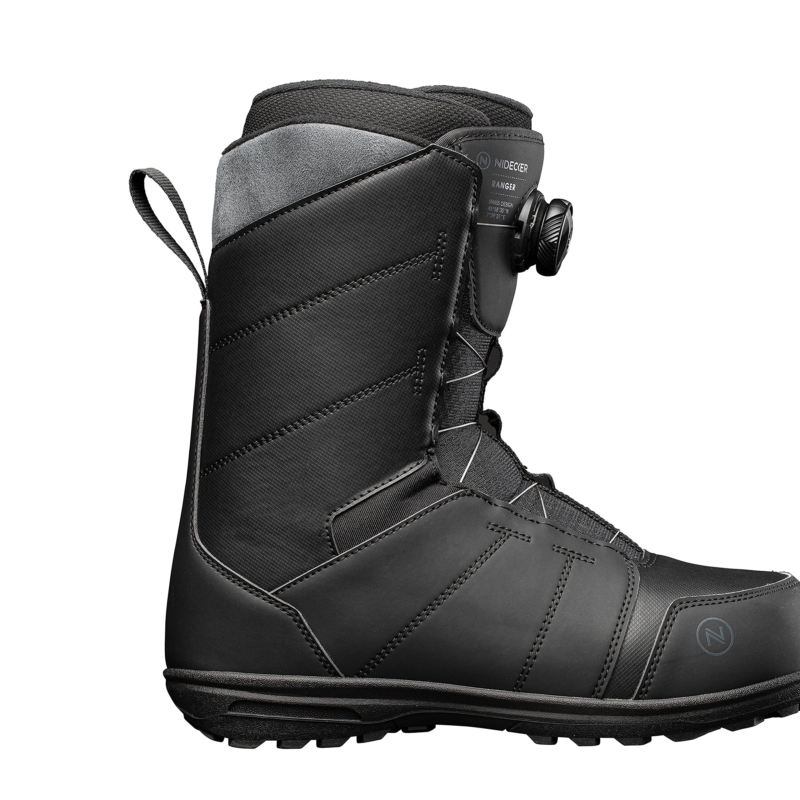 NIDECKER Ranger 2022 Men's Snowboard Boots for Beginner Riders - Comfortable & Durable Winter Sports Gear for Snowboarding & Mountain Adventures