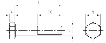 A2 Stainless Steel M10X200 Hex Bolts (50pcs) - Free USA Shipping for Construction & Machinery