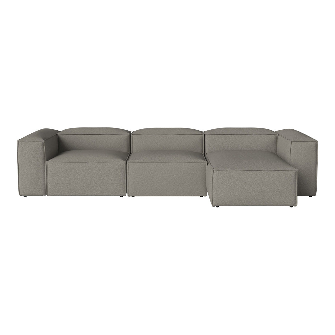 Cosima 3-Seater Sofa with Chaise Lounge - Modern L-Shaped Sectional Couch for Living Room, Apartment & Small Spaces - Soft Fabric Upholstery & Sturdy Frame - Perfect for Relaxing, Entertaining & Family Movie Nights