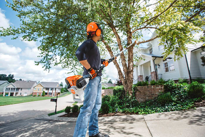 STIHL HT 135 Telescopic Pole Pruner - 12.5 ft Extendable Tree Trimmer with 2-Cycle Engine - Perfect for Tree Branch Cutting, Landscaping & Garden Maintenance