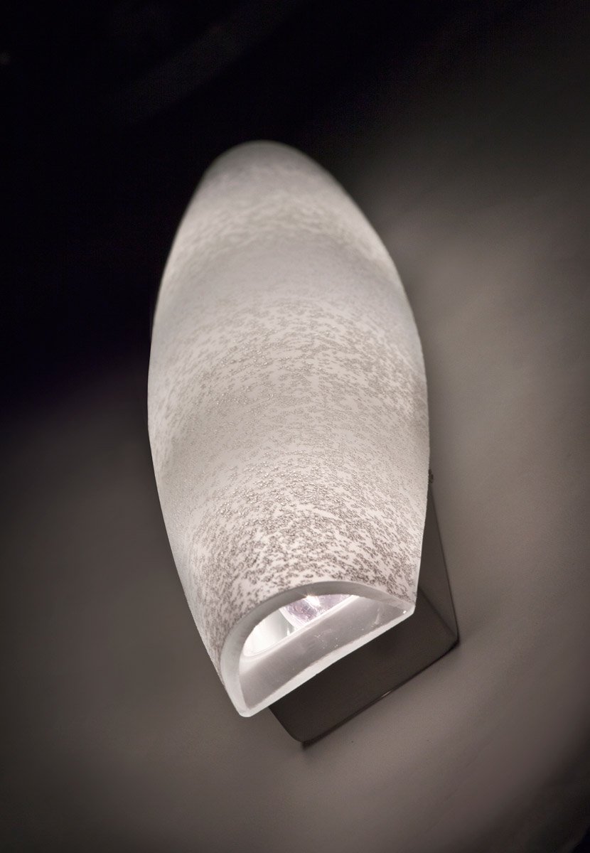 Aero Collection 2728ST-LED-PN Modern LED Wall Sconce Light Fixture - Perfect for Bedroom, Hallway & Living Room Lighting