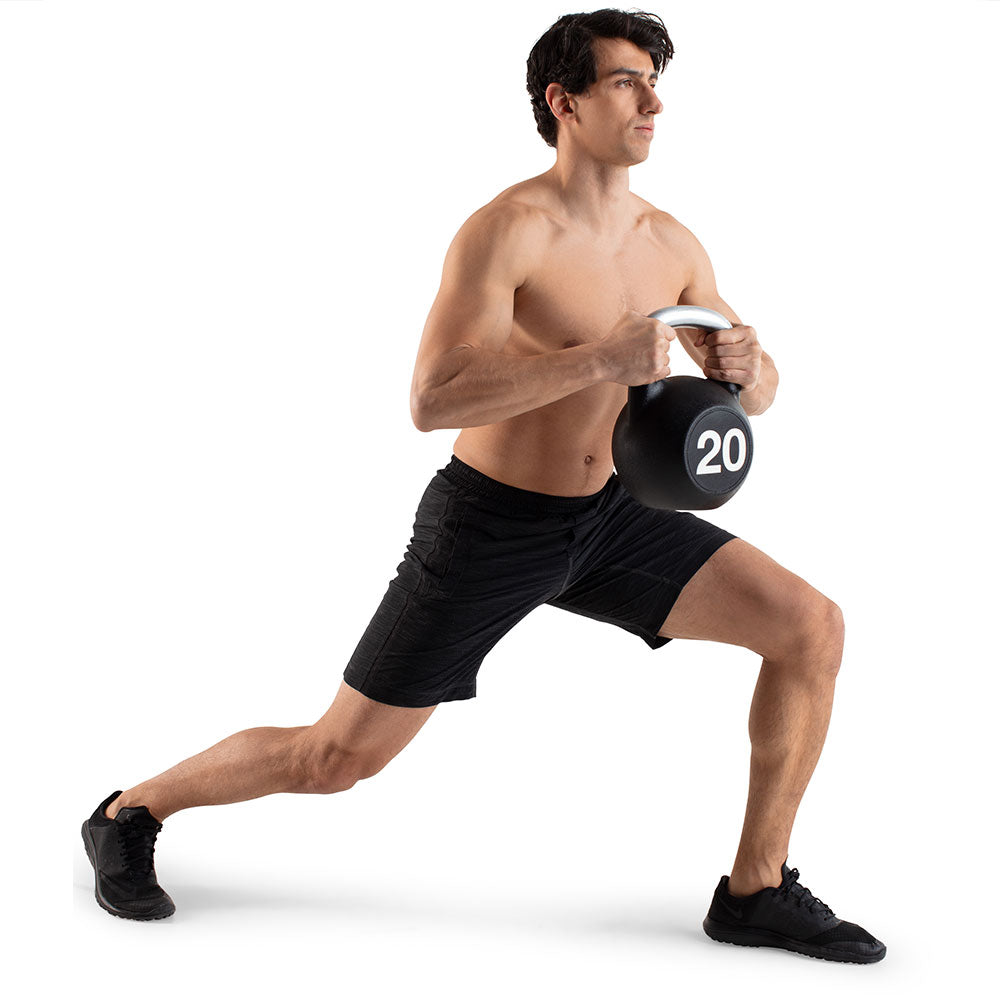 Weider Poly Encased Competition Kettlebell 30lbs - Durable Workout Equipment for CrossFit, Strength Training & Home Gym | Perfect for HIIT, Functional Fitness & Weightlifting