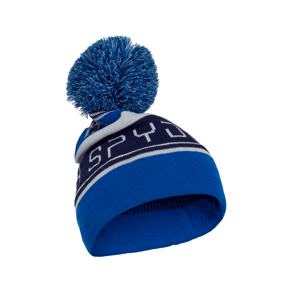 Spyder 2023 Men's Winter Icebox Pom Beanie - Warm Fleece Lined Knit Hat for Skiing, Snowboarding & Outdoor Activities