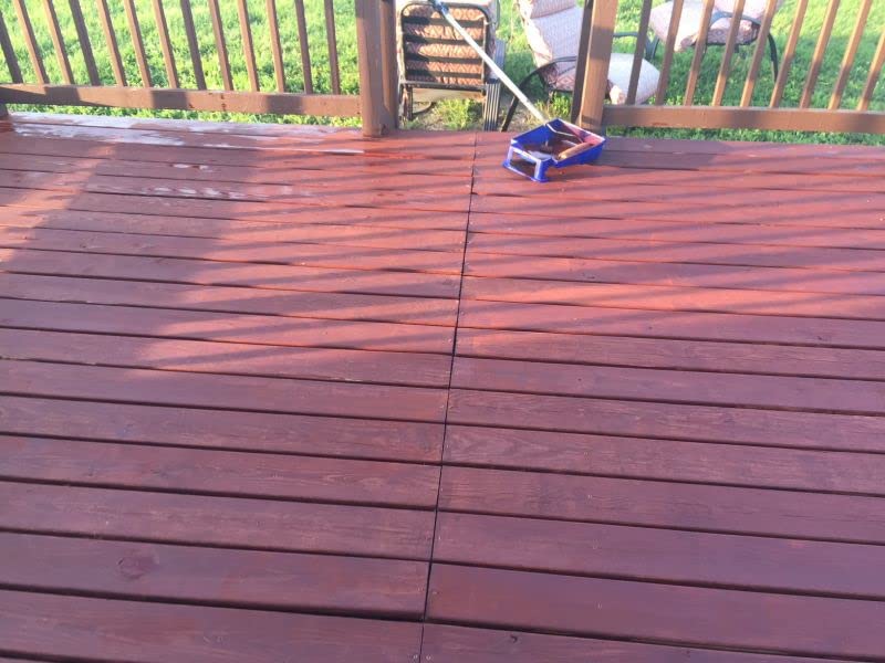 Armstrong Clark Premium Deck & Wood Stain - 1 Gallon, Sequoia Semi-Solid Color - Long-Lasting Protection for Outdoor Decks, Fences & Wood Furniture - Weatherproof & UV Resistant Finish for Patio, Garden & Backyard Wood Projects