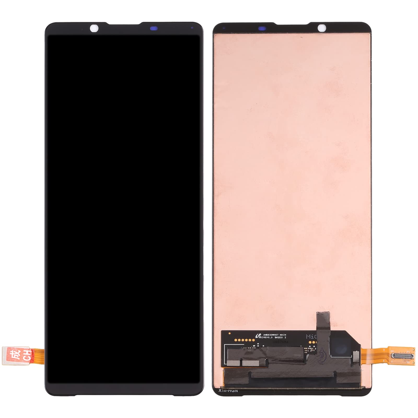 Original OLED LCD Screen Replacement for Sony Xperia 1 II with Digitizer - Full Assembly Kit - High Resolution Display Repair Part for Gaming & Multimedia Use