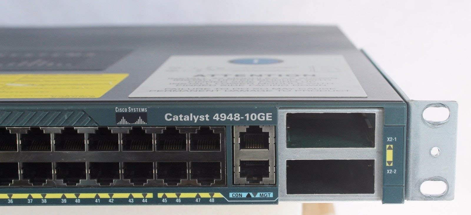 Refurbished Cisco Catalyst WS-C4948-10GE 48-Port Gigabit Ethernet Switch | High-Speed Network Switch for Data Centers, Offices & Enterprise Networks | Reliable Renewed Networking Equipment for Seamless Connectivity