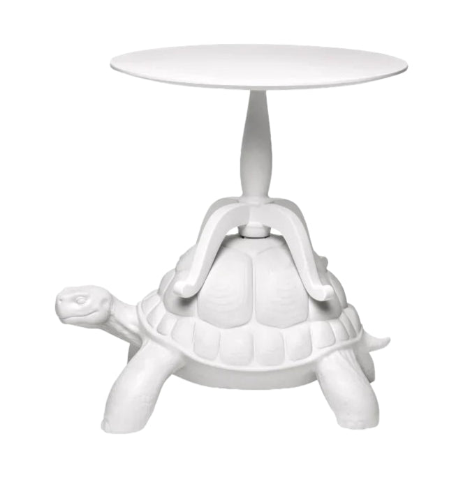 Qeeboo Turtle Carry Coffee Table - Unique Modern Home Decor for Living Room, Office & Lounge - Stylish Functional Furniture for Small Spaces & Apartments