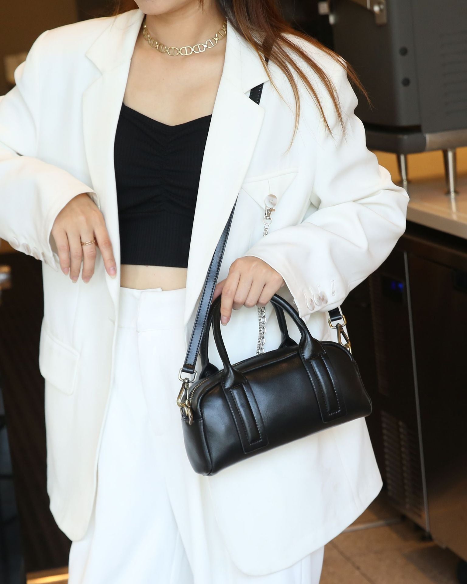 Mini Convertible Top Handle Crossbody Bag for Women - Stylish & Versatile Everyday Purse for Work, Travel & Shopping