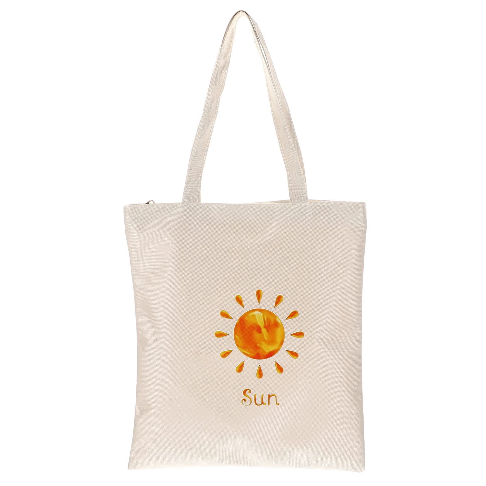 SHERCHPRY Large Reusable Canvas Tote Bag for Women - Eco-Friendly Grocery Shopping Bag with Sturdy Handles - Perfect for Grocery Trips, Beach Outings, and Daily Errands