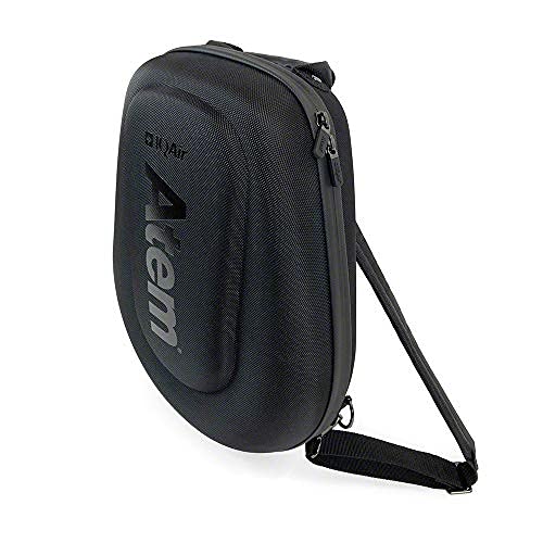 IQAir Atem Personal Air Purifier Travel Case - Durable Hard-Shell Protective Cover with Soft Polyester Lining & Adjustable Back Straps - Ideal for Business Trips, Camping, and Daily Commute