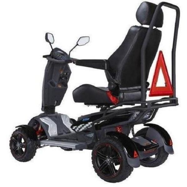 EV Rider Vita Monster 4 Wheel Mobility Scooter - Heartway S12X Electric Powerchair for Adults & Seniors | Indoor & Outdoor Use, Shopping, Travel, Park Rides