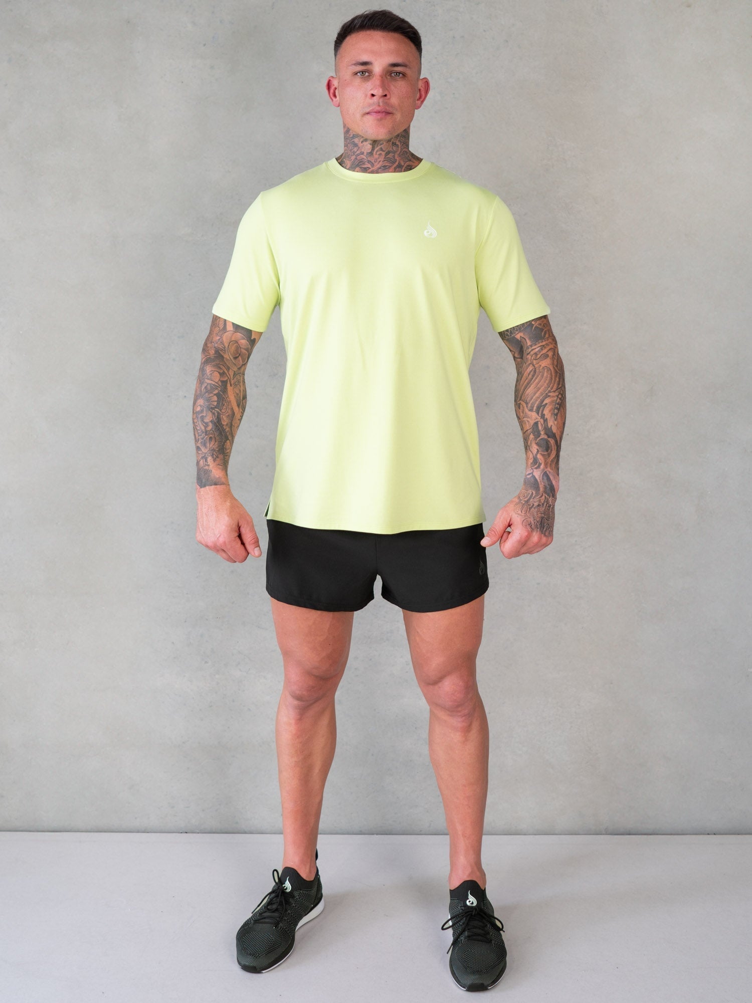 3 Pack Men's Training Shorts - Black Gym Workout Shorts for Running, Basketball & Fitness
