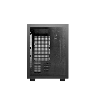 Deepcool CH260 MATX Tower PC Case - Black | Compact Gaming & Home Office Computer Chassis for High Airflow & Cable Management