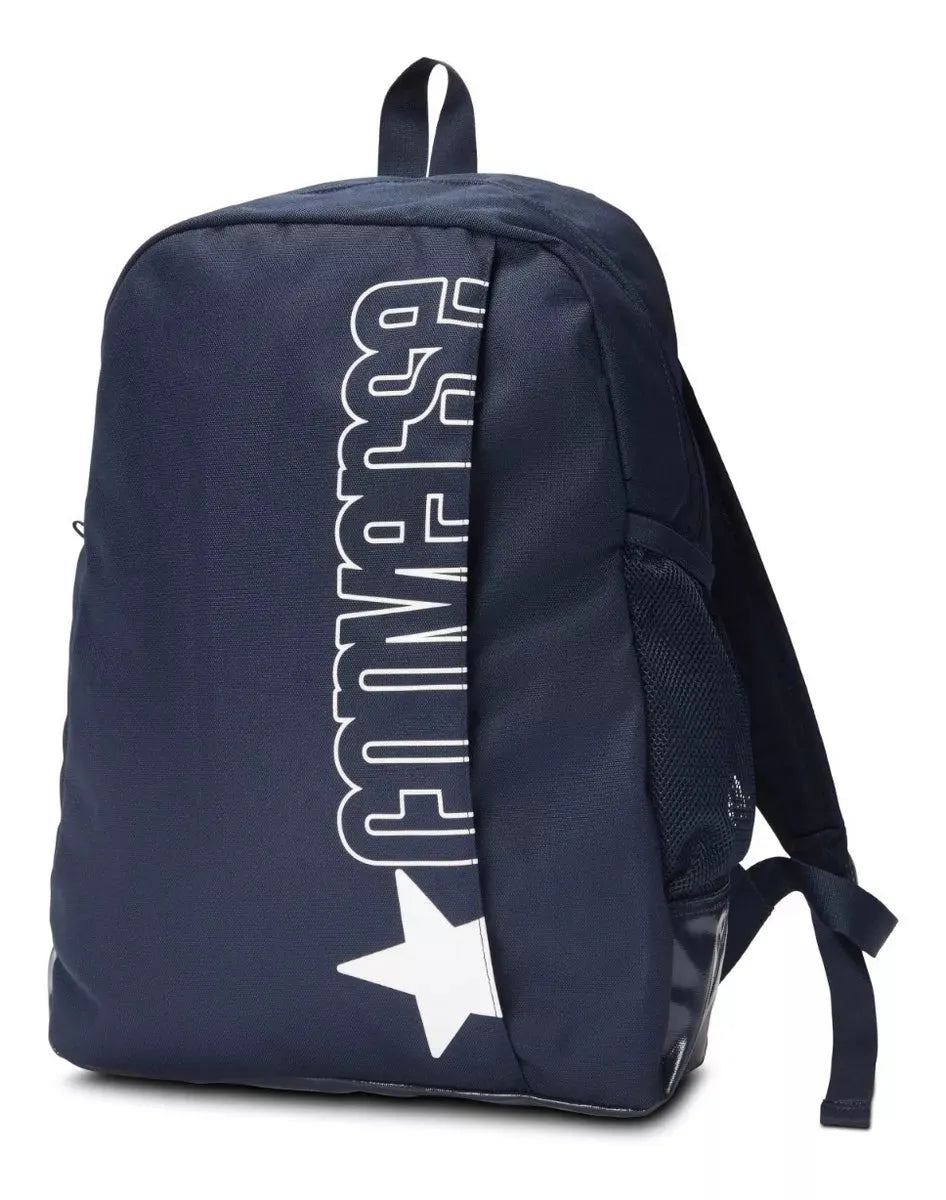 Converse Speed 2 Backpack - Lightweight Durable School Backpack for Men & Women, Blue - Perfect for College, Travel & Everyday Use