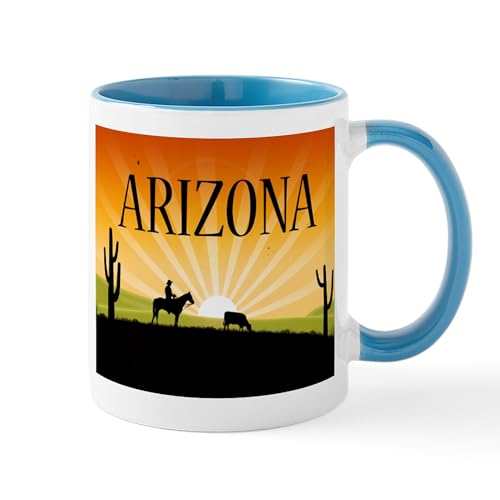 White/Blue Inside - Arizona Mug