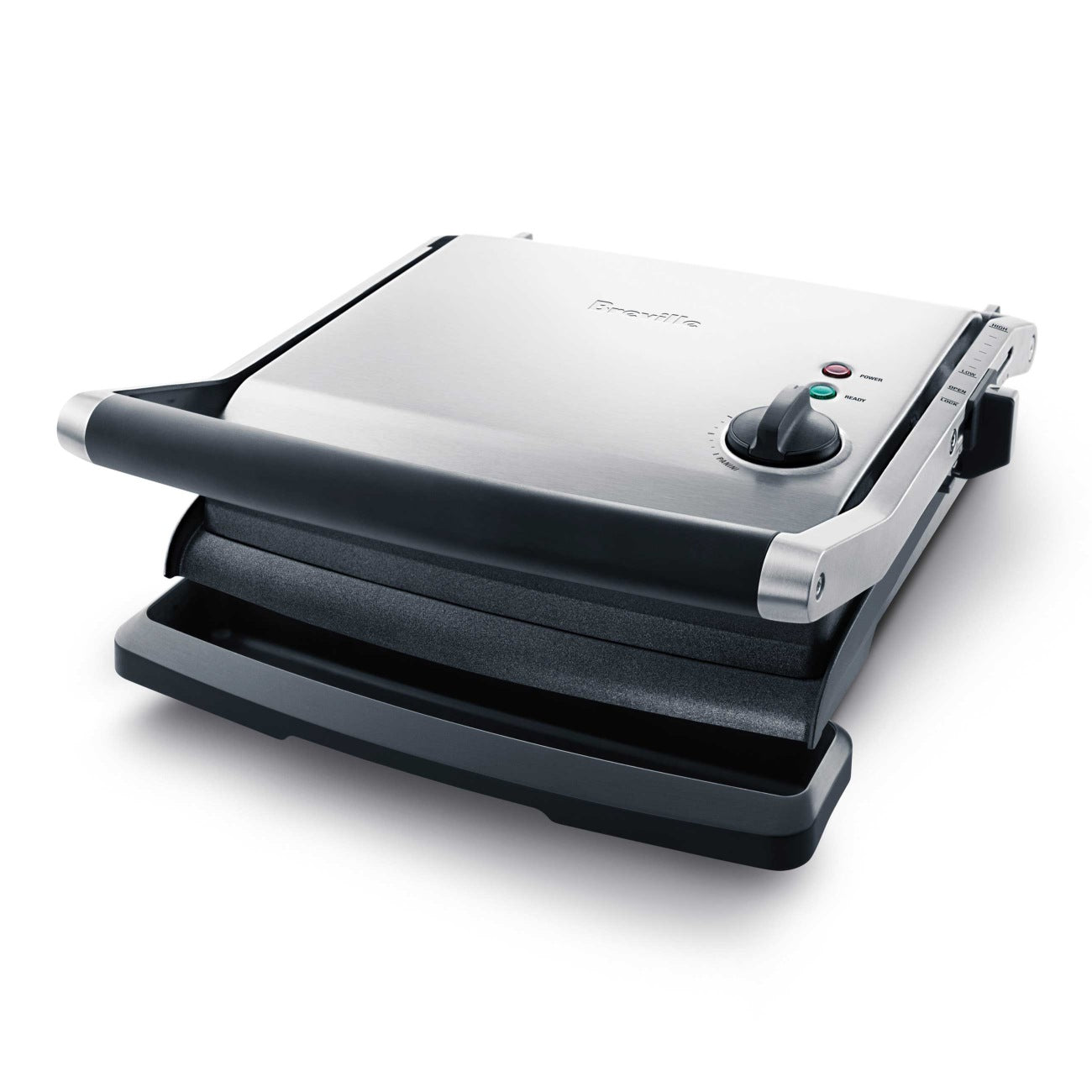 Breville Panini Press Grill - Stainless Steel Panini Maker for Sandwiches, Waffles & More | Perfect for Home, Office & Restaurant Use