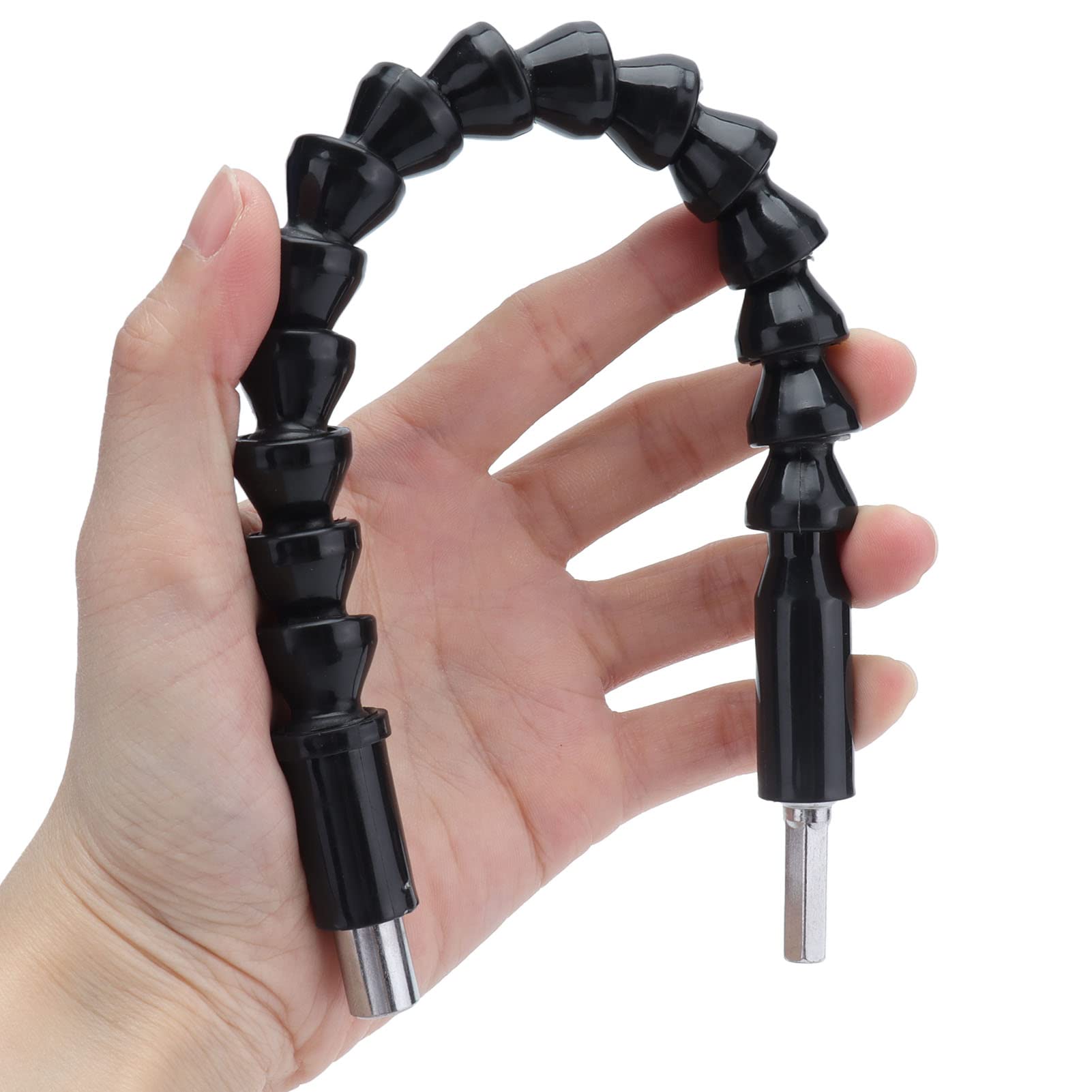 5-Piece 295mm Flexible Drill Bit Extension Set - Universal Magnetic Hex Shaft for Electric Drills | Perfect for Tight Spaces & DIY Projects