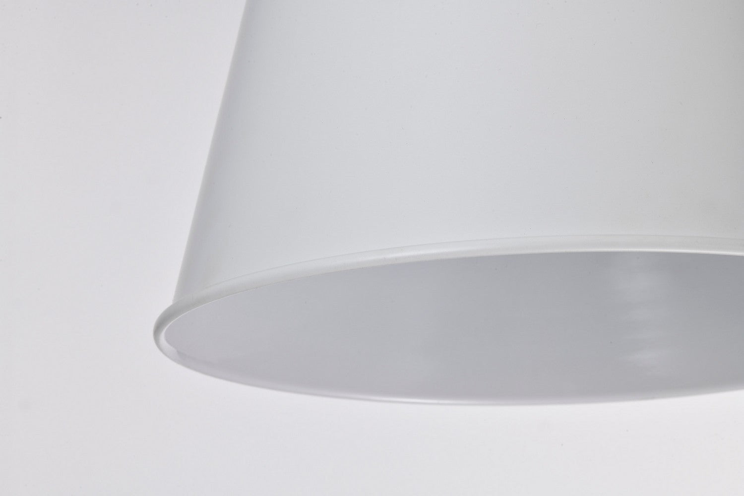 Alexis 11 Inch Modern Pendant Light Fixture - Matte White Finish for Kitchen Island, Dining Room & Bedroom Lighting