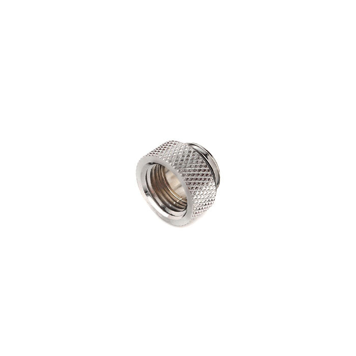Bitspower 8mm Extender Fitting - Silver Shining Finish for Custom PC Water Cooling Loops & Hardline Tubing Builds
