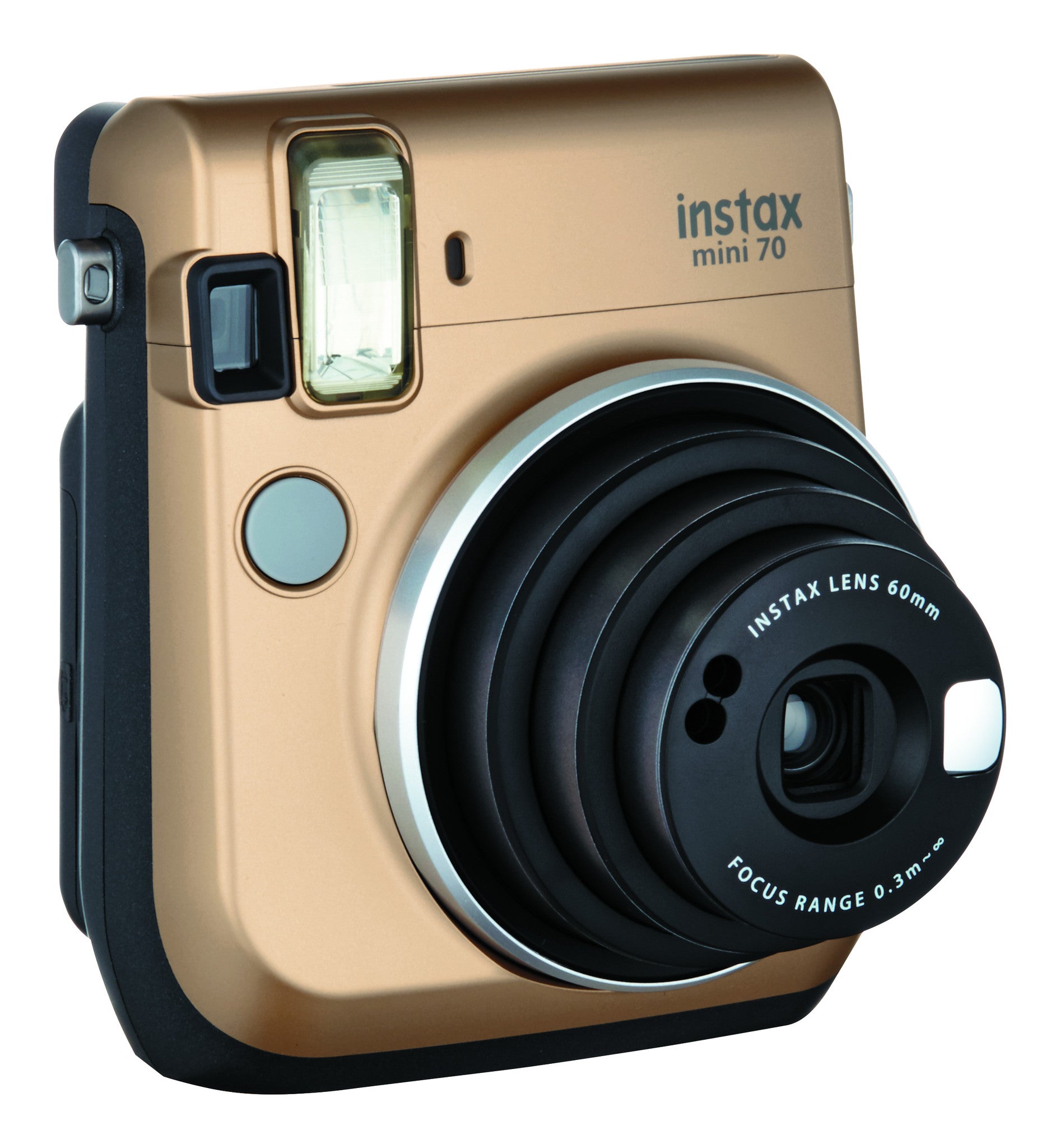 Fujifilm INSTAX Mini 70 Instant Film Camera - Stardust Gold | Portable Polaroid Camera for Travel, Parties & Memories | Perfect Gift for Teens & Adults