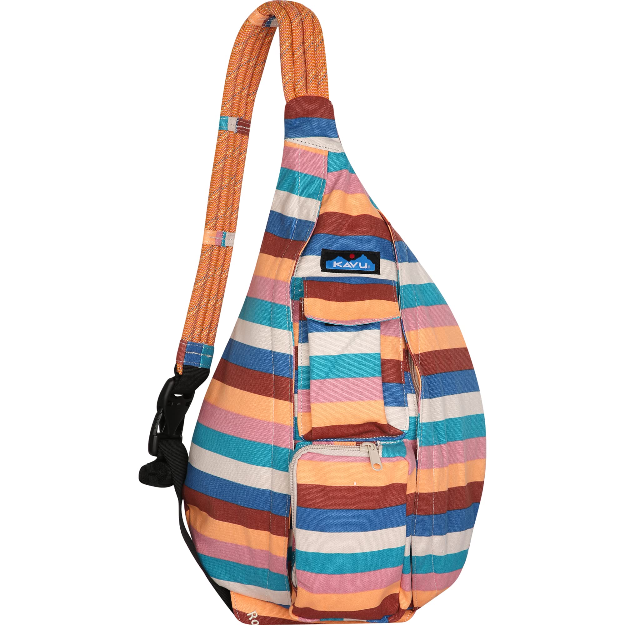 KAVU Original Rope Sling Bag - Adjustable Shoulder Strap Crossbody Backpack for Hiking, Travel & Outdoor Adventures