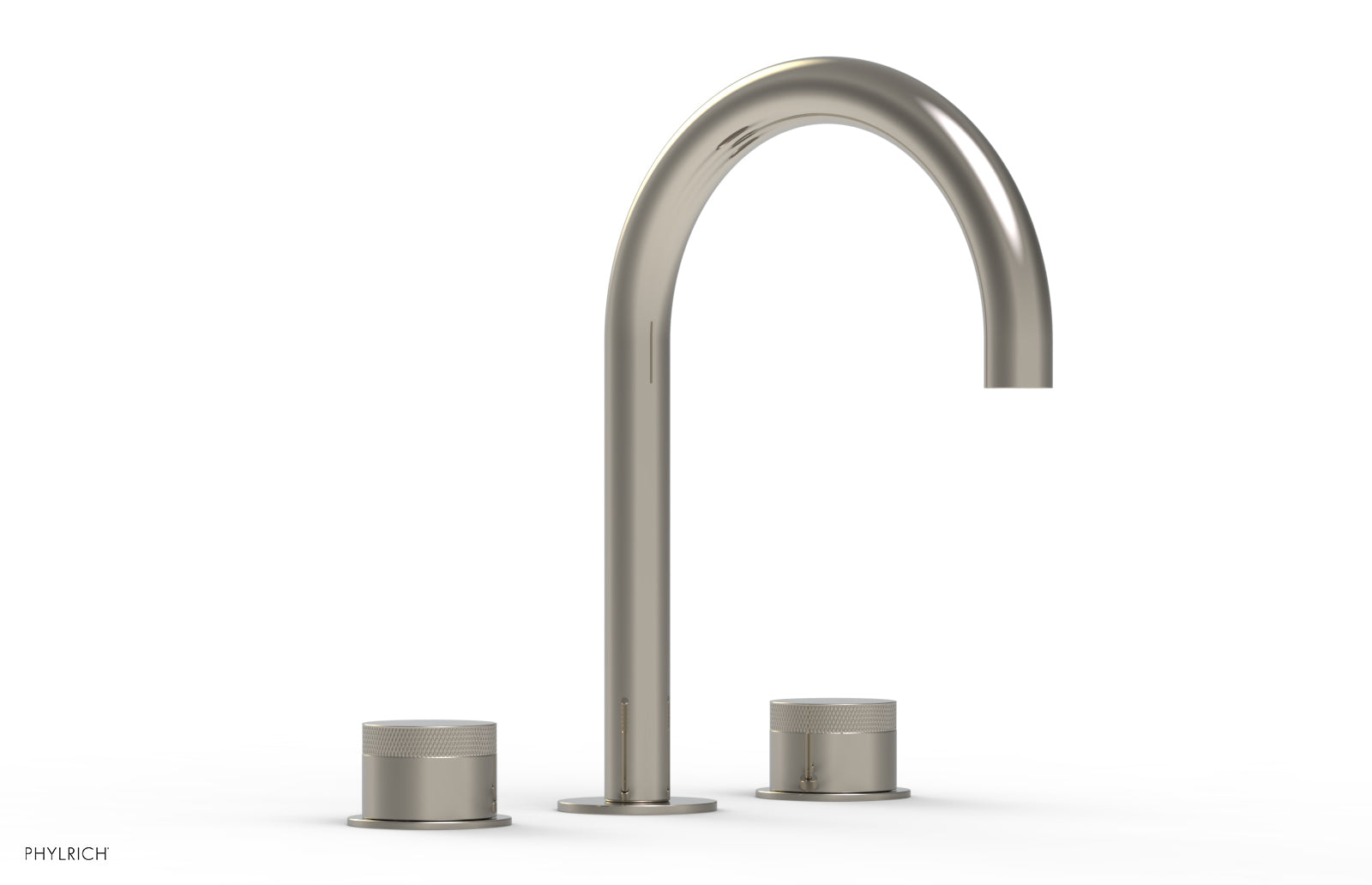 Premium BASIC II Widespread Bathroom Faucet 230 01 - 8 Inch Centerset, Brushed Nickel Finish for Vanity Sink, Perfect for Modern Home & Hotel Bathroom Renovation