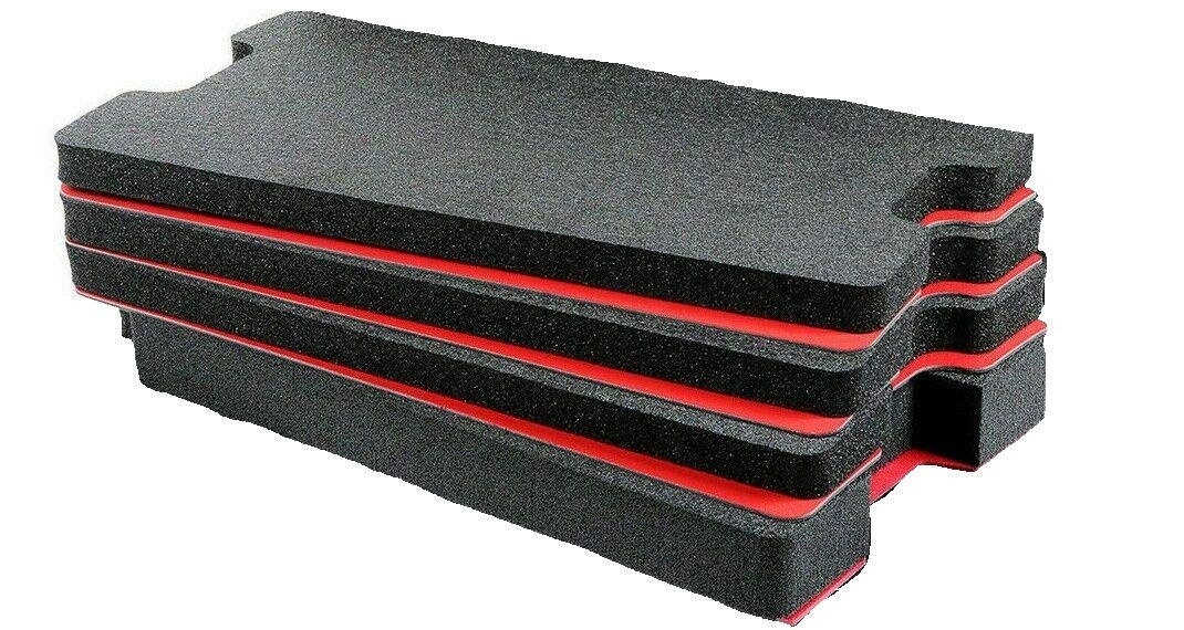 Custom Tool Control Foam Inserts & ABS Plastic for Pelican 1535 Case - DIY Custom Tool Organizer for Professional Equipment Storage - Perfect for Mechanics, Electricians, and Field Technicians