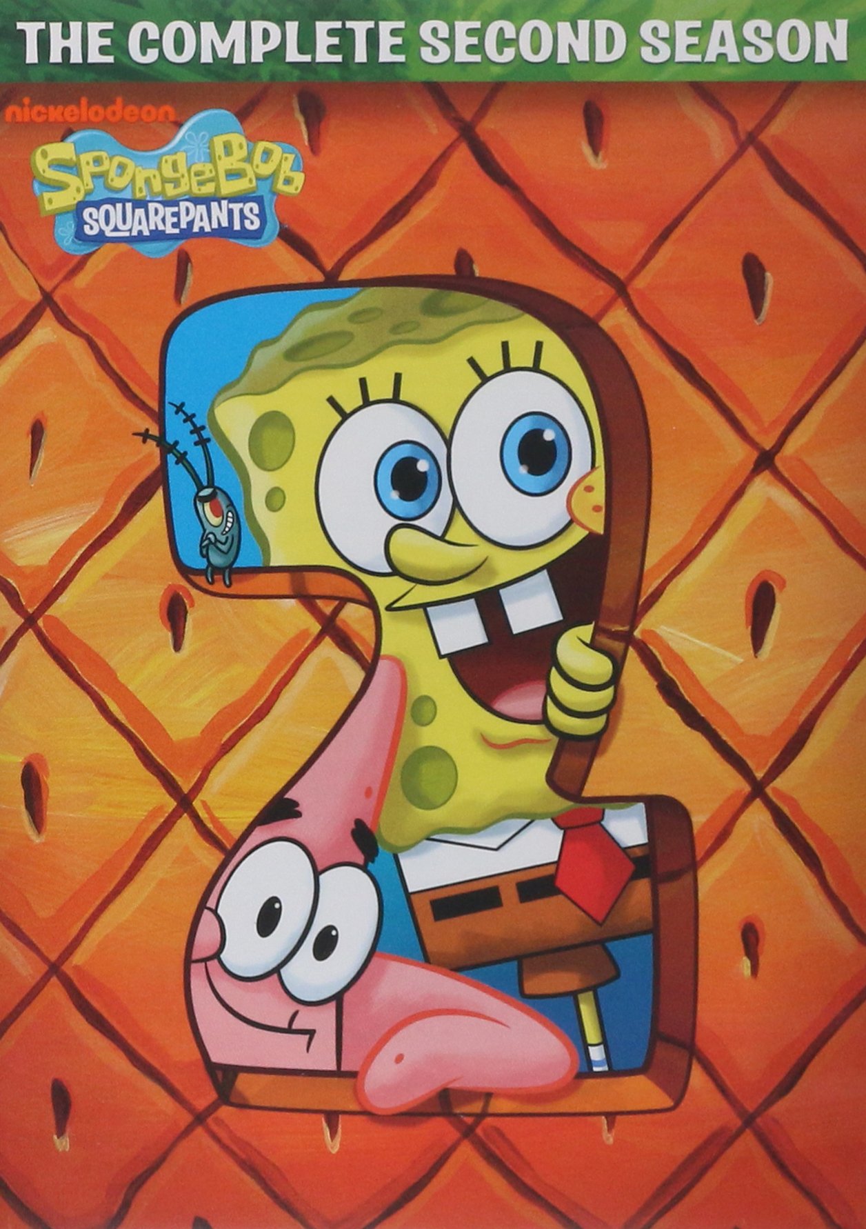 SpongeBob SquarePants The Complete 2nd Season DVD - Nickelodeon Cartoon Series for Kids & Adults - Perfect for Family Movie Nights & Birthday Gifts