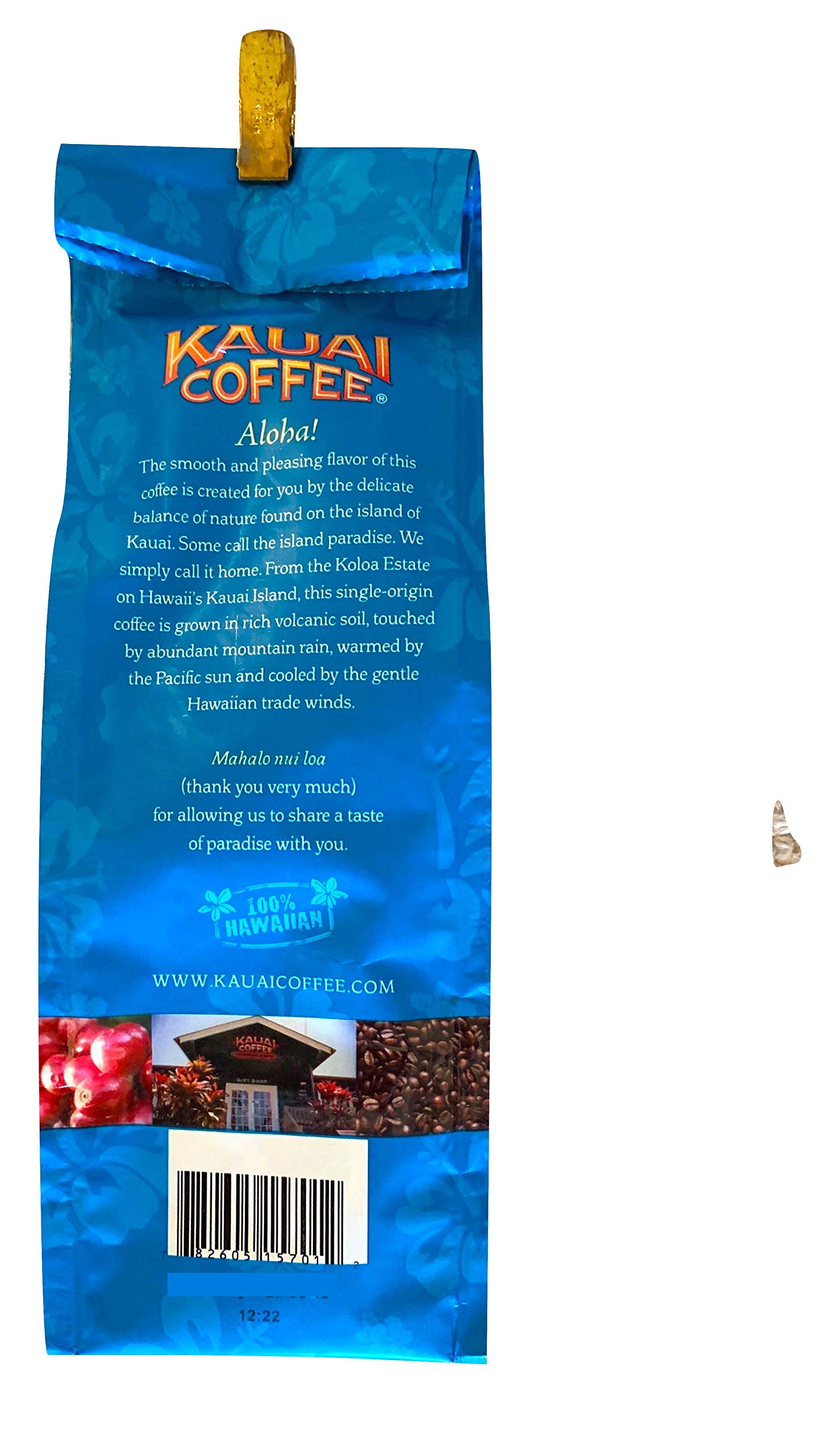 Kauai Coffee Co. Single Origin Dark Roast Ground Coffee - 7 Oz Bag | 100% Hawaiian Coffee Beans | Rich & Bold Flavor | Perfect for Morning Brew, Office Use & Gift Giving