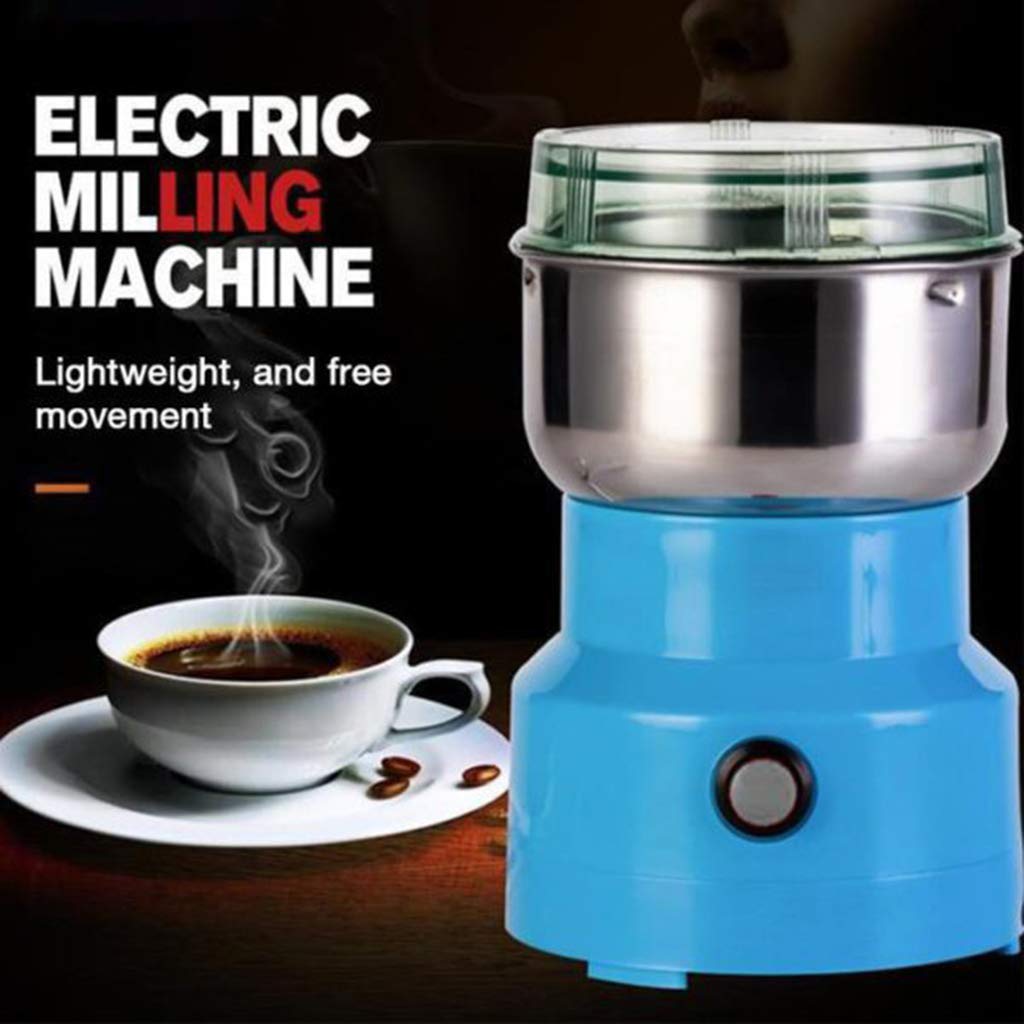 Premium Electric Coffee Grinder for Espresso & French Press - Multifunction Smash Machine with Fine Grinding & Lapping - Perfect for Home Baristas & Coffee Shops