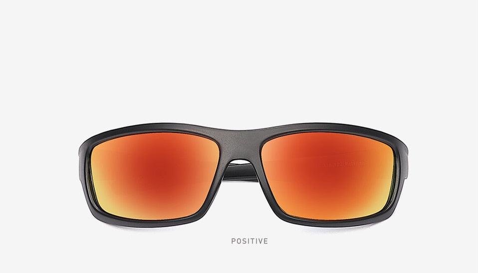 20/20 Polarized Square Sunglasses for Men - UV Protection, Anti-Glare, Lightweight & Durable - Perfect for Driving, Fishing, and Outdoor Activities