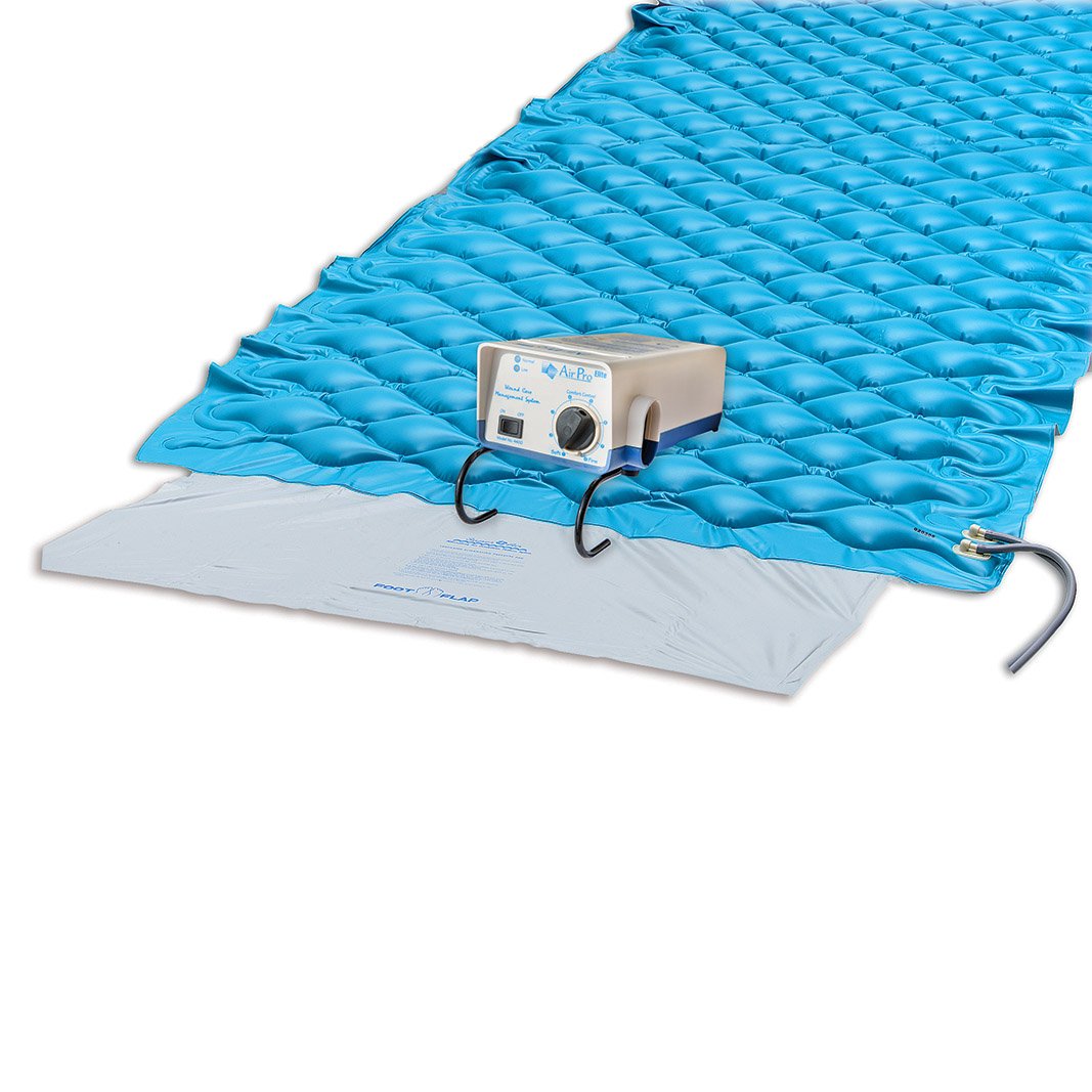 Blue Chip Medical Alternating Pressure Pad with Pump - Adjustable Hospital Grade AIR PRO Elite for Bed Sores & Pressure Ulcer Relief - Ideal for Home Care & Hospital Use