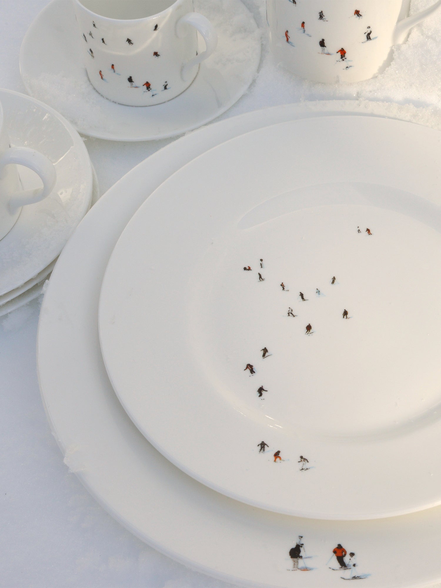 Premium Skier Bowl - Small Size for Hot Soup, Cereal & Desserts - Perfect for Camping, Picnics & Family Dinners