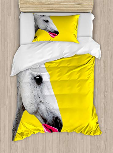 Yellow Hot Pink Pale Grey