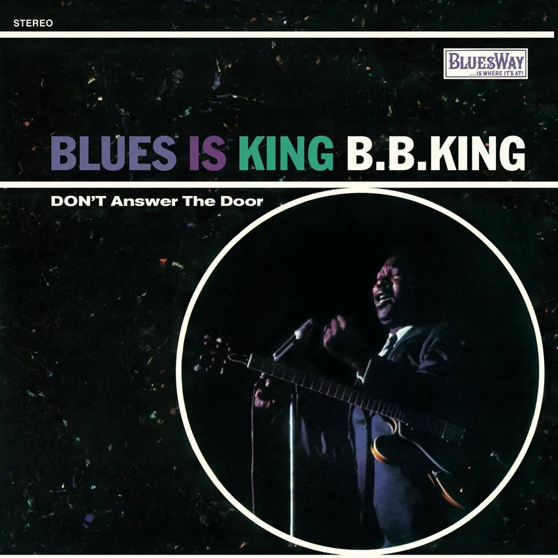 B.B. King Blues Is King - Classic Blues Music Album for Vinyl Collectors & Music Lovers - Perfect for Relaxing Evenings & Blues Music Nights
