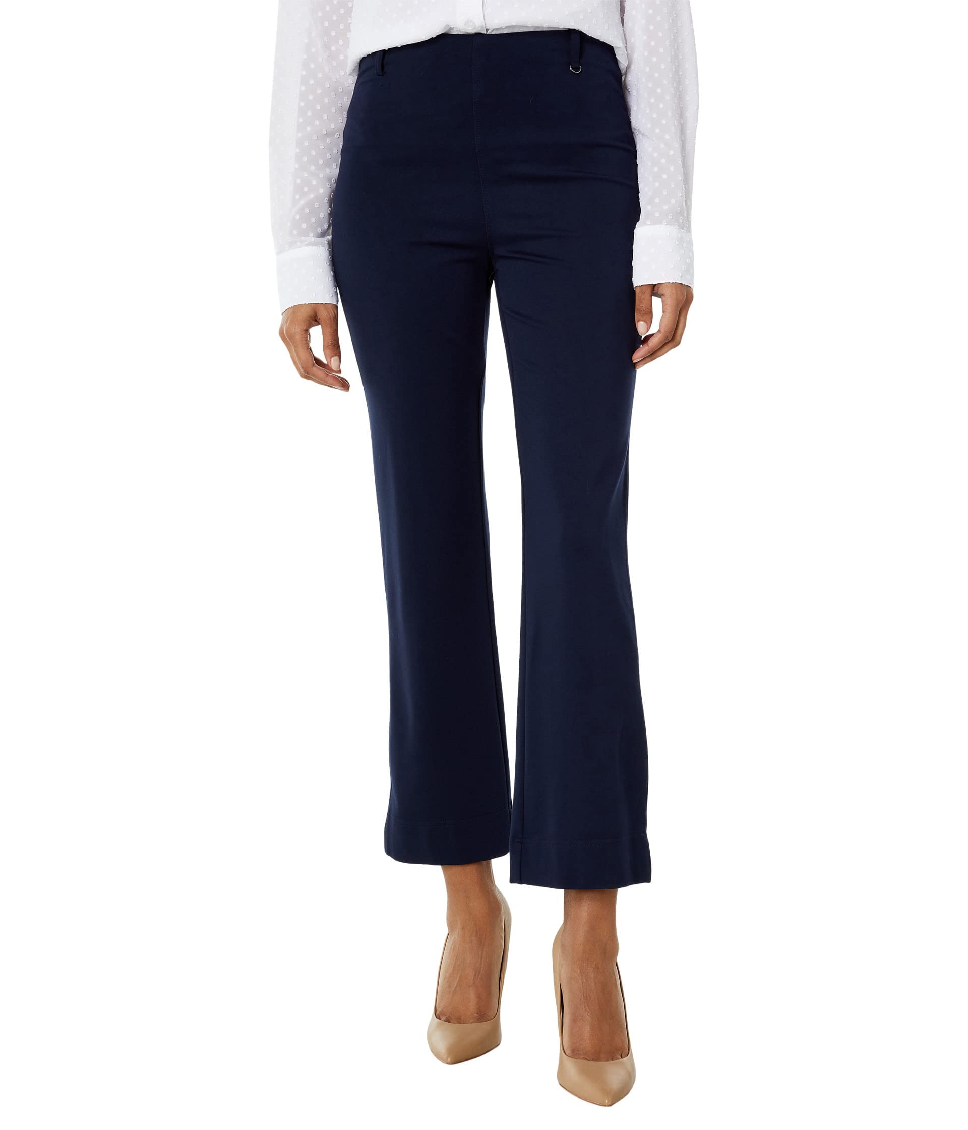 Lysse Women's Stretchy Ankle Pants with Pockets - Comfortable Bootcut Yoga Pants for Workout, Lounge & Everyday Wear