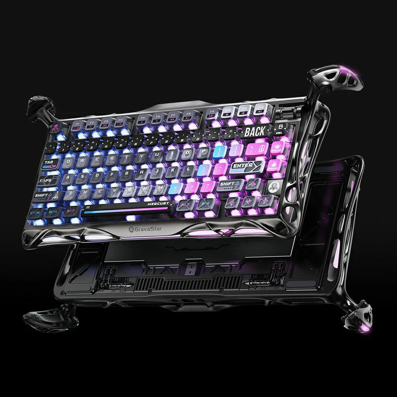 GravaStar Ultimate Gaming Set - High-Performance Cyberpunk Gaming Gear for PC & Console Gamers | Perfect for Competitive Gaming, Streaming & Esports Tournaments