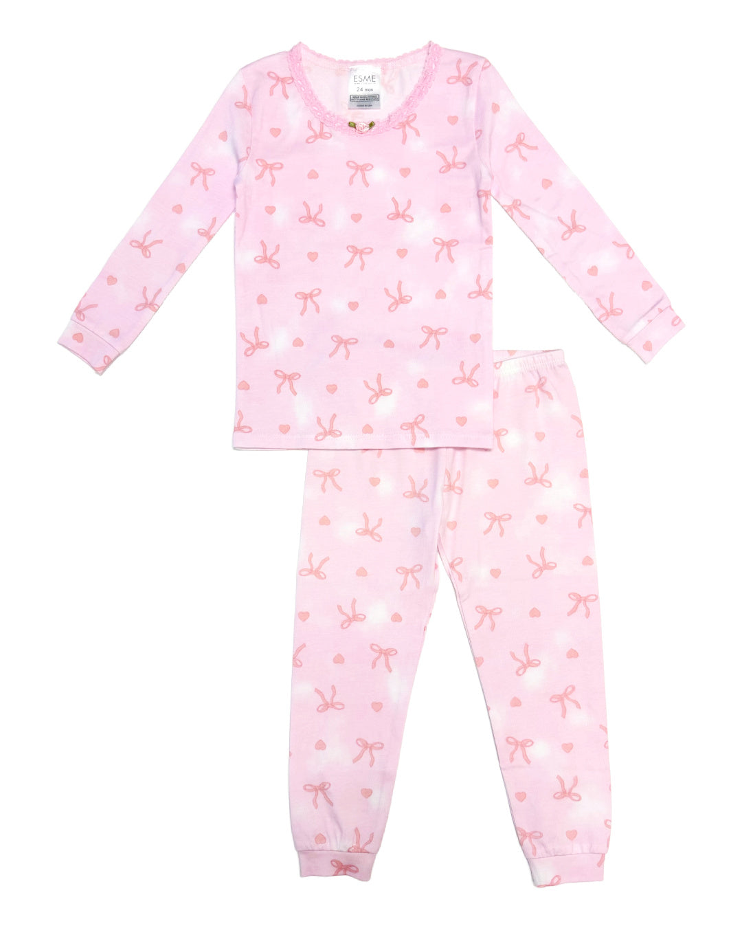 Coquette Pajama Set for Women - Soft & Comfortable Sleepwear - Perfect for Lounge, Sleep & Relaxation at Home