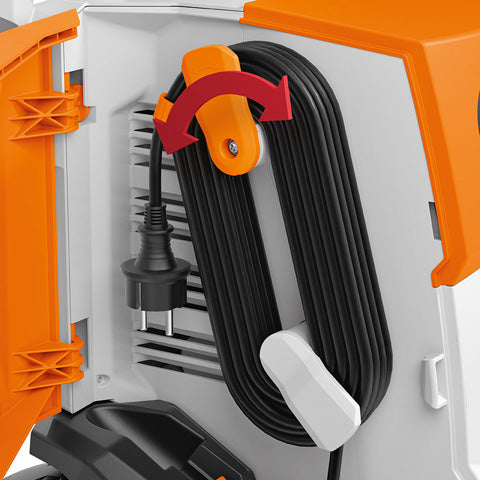 STIHL RE 130 PLUS Electric Pressure Washer 1800 PSI - High Power Pressure Cleaner for Home, Driveway, Deck & Patio Cleaning - Ideal for Outdoor & Household Use