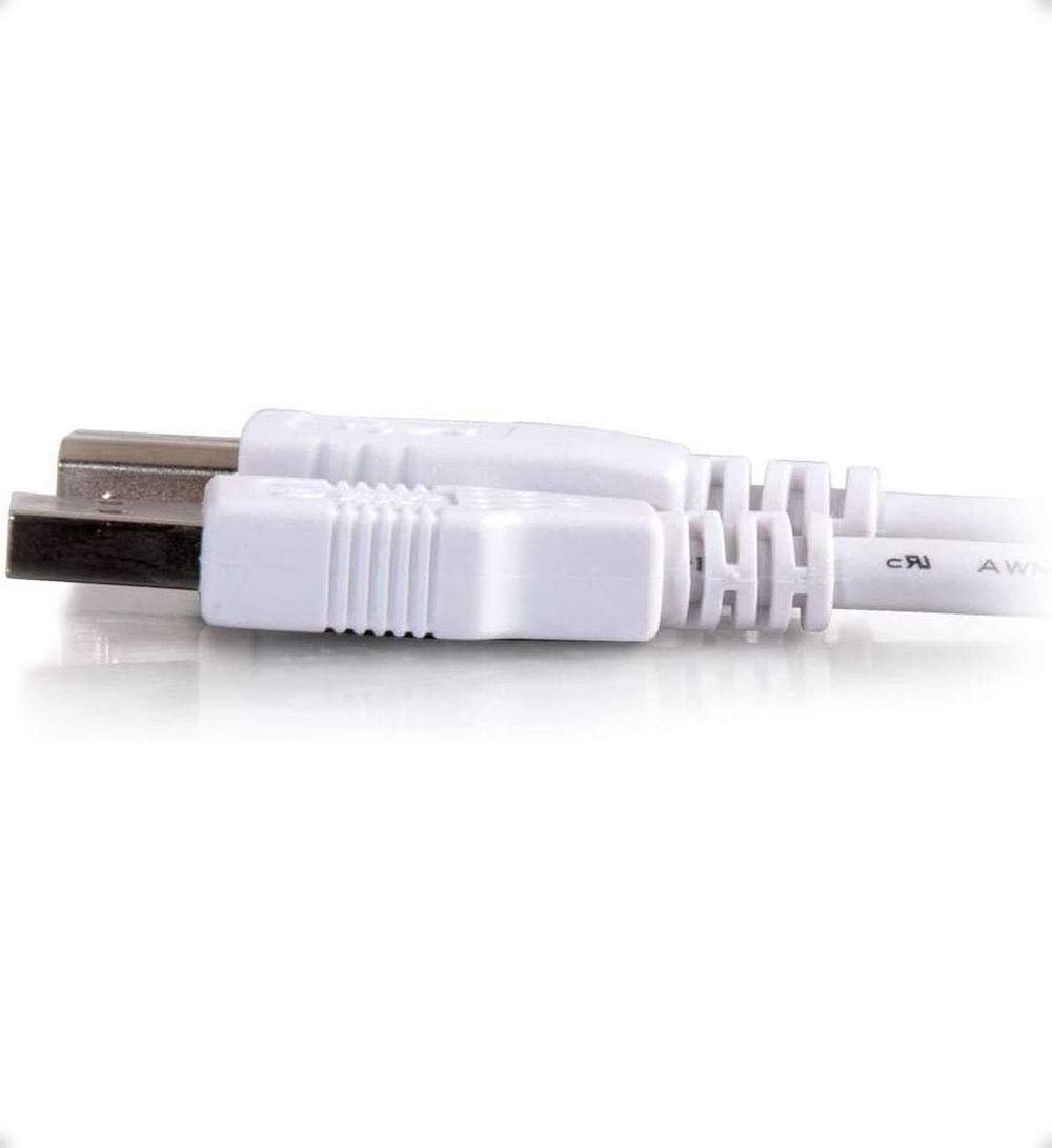 MIYAKO USB 2.0 Printer Cable 6ft - A Male to B Male High-Speed Scanner Cord for Brother/HP/Canon/Epson/Dell/Xerox/Samsung Printers & Digital Pianos - Perfect for Home Office & Music Studio Connectivity