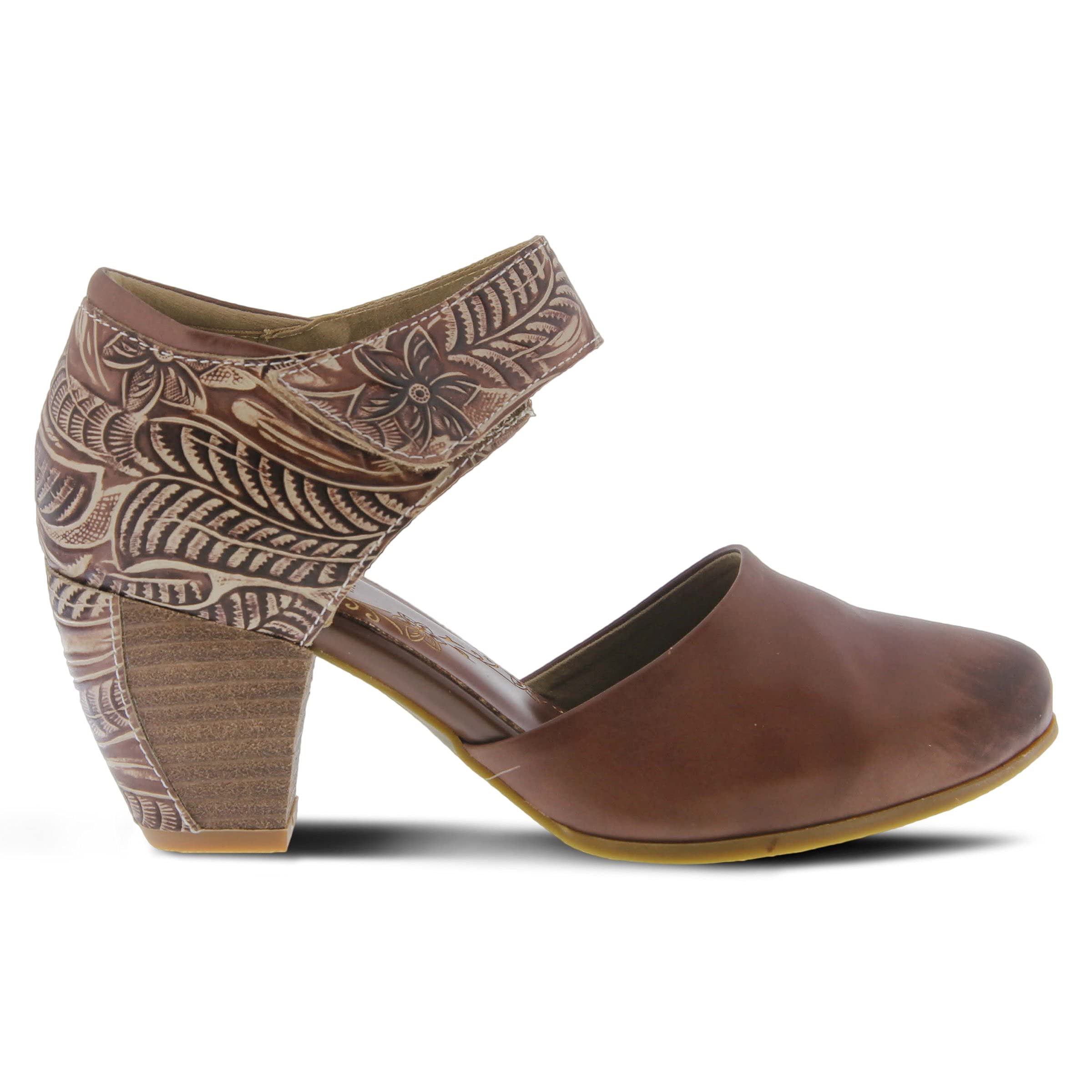 Spring Step L'Artiste Women's Comfortable Toolie Pump - Stylish Low Heel Dress Shoes for Work, Office & Special Occasions