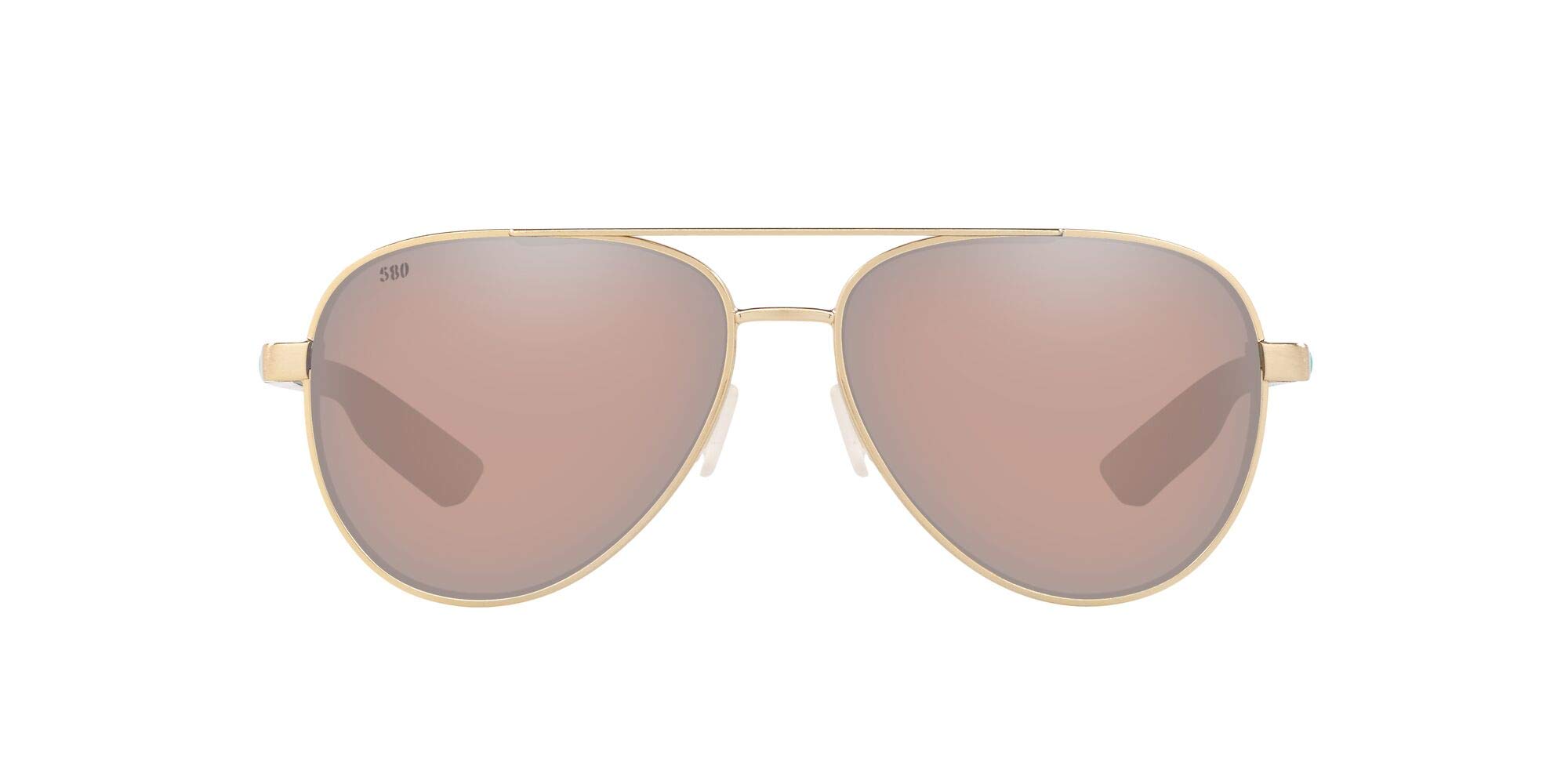Costa Del Mar Peli Aviator Sunglasses - Polarized UV Protection for Men & Women - Perfect for Driving, Fishing & Outdoor Adventures
