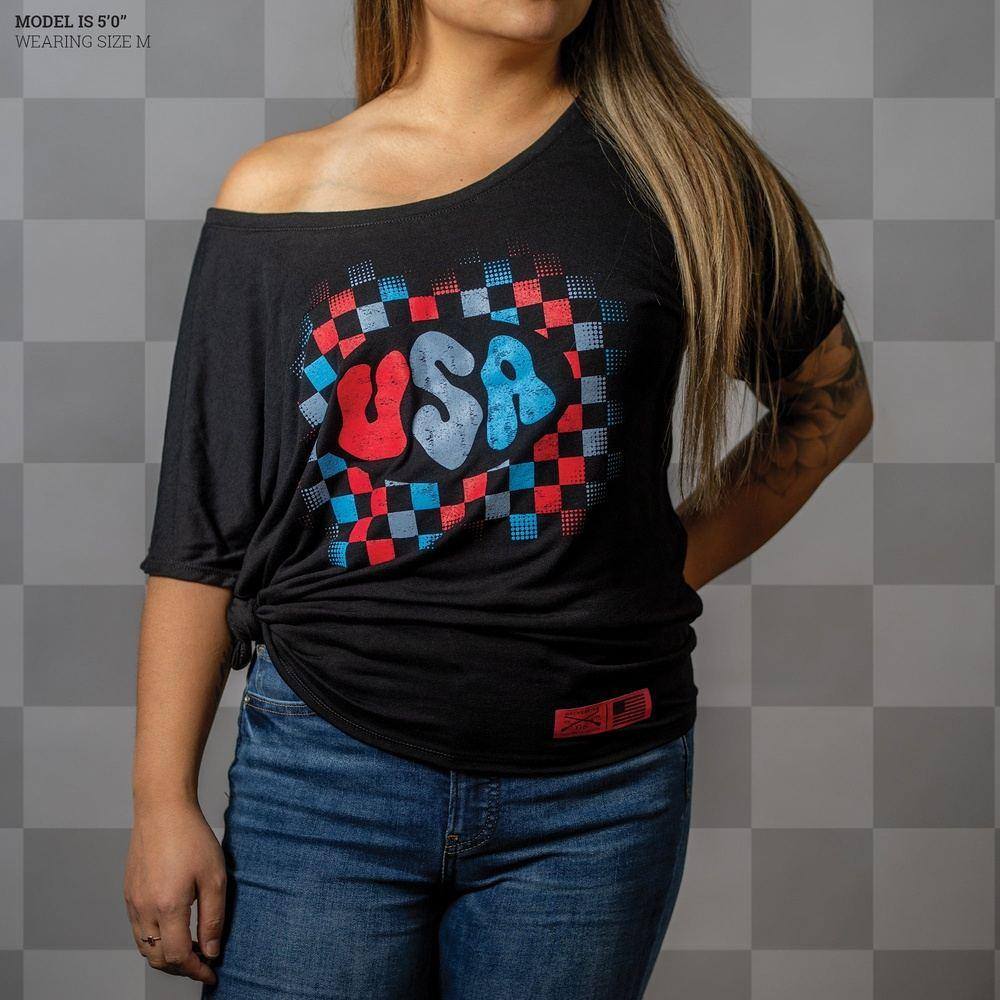 Women's Slouchy T-Shirt - Soft & Comfortable Black Tee for Casual Wear | Perfect for Everyday Outfits, Lounge & Street Style