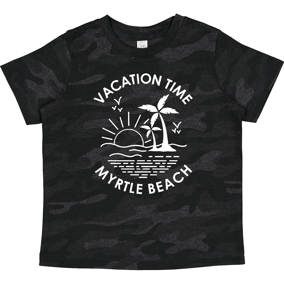 Inktastic Myrtle Beach Vacation Toddler T-Shirt - Cute Summer Travel Outfit for Kids