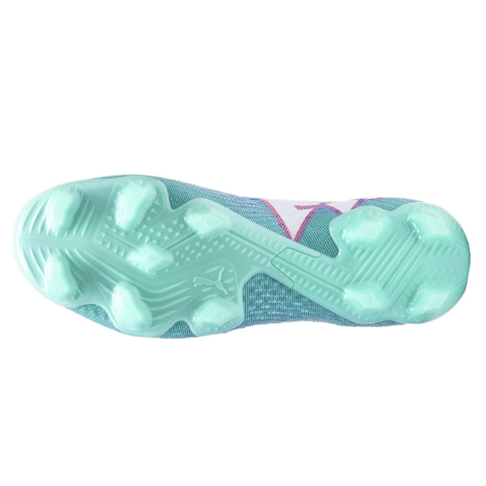 PUMA Women's Future 7 Ultimate FG Soccer Cleats - Blue - Size 8 M - Firm Ground Artificial Turf Football Shoes for Training & Matches