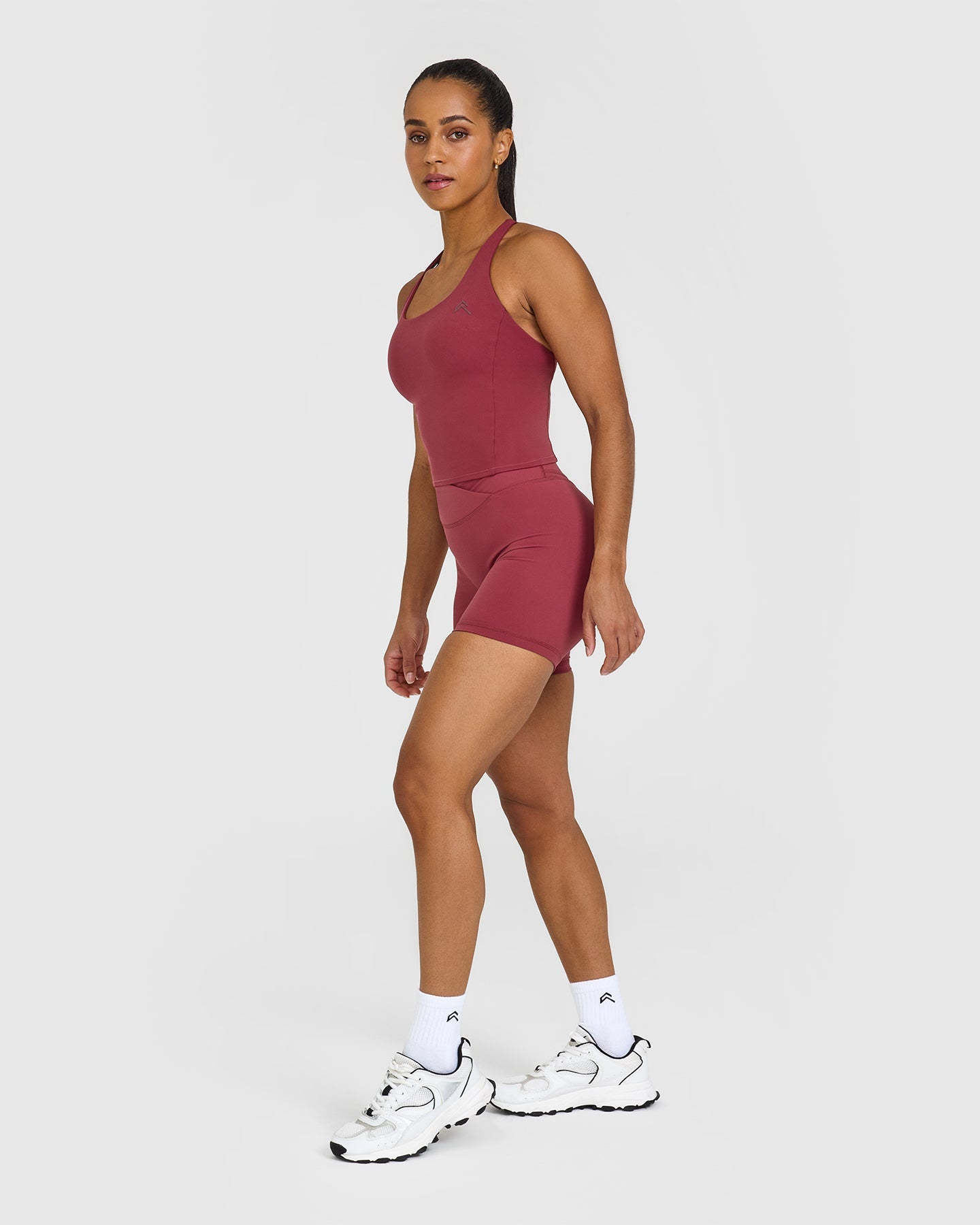Timeless Square Neck Mid Vest for Women - Elegant Burnt Cherry Color | Perfect for Layering, Office Wear & Casual Outfits