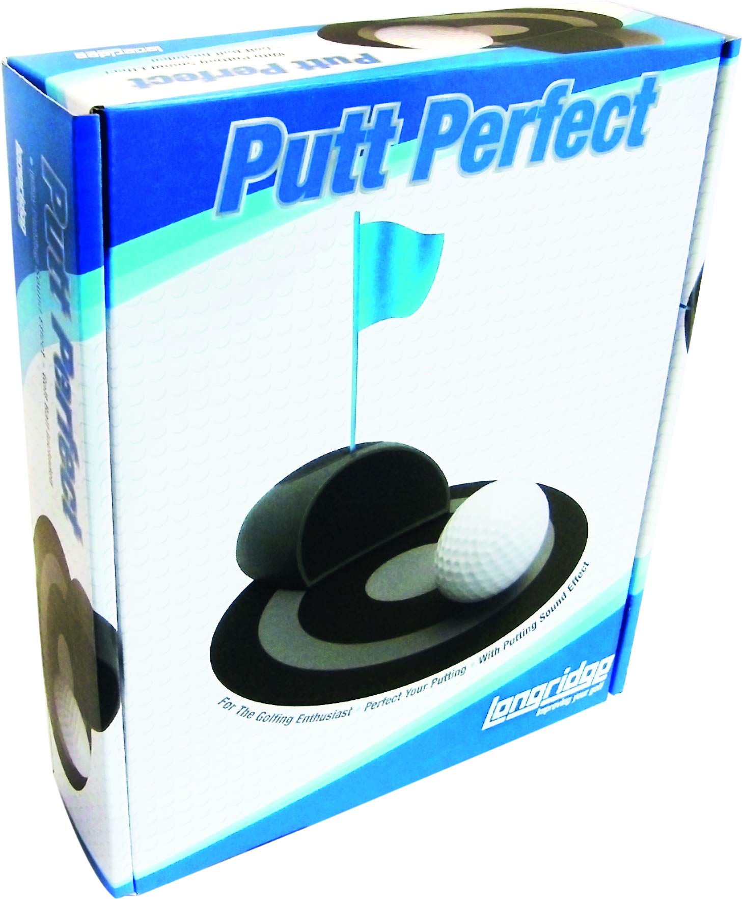 Longridge Putt Perfect Golf Game - Professional Putting Training Aid for Indoor/Outdoor Practice | Improve Short Game Skills for Home, Office & Backyard Use
