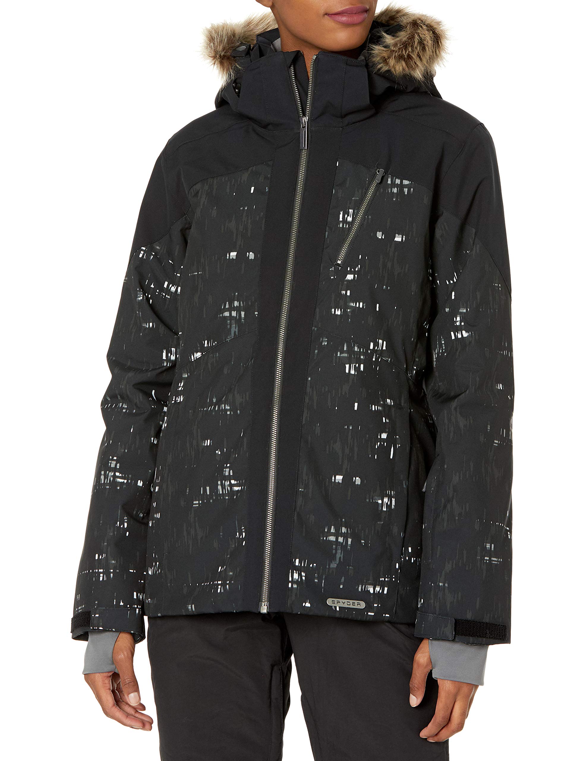Spyder Active Sports Women's Skyline Insulated Ski Jacket - Waterproof Winter Coat for Snowboarding & Cold Weather - Perfect for Skiing, Snow Resorts & Outdoor Adventures