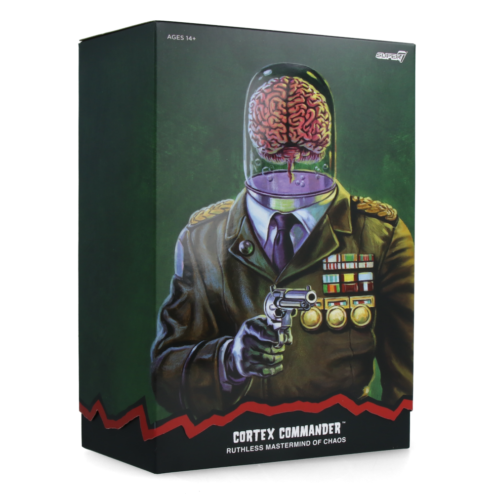 Cortex Commander ULTIMATES! Wave 3 Action Figure - Collectible Toy for Superhero Fans | Perfect for Display, Gifts, and Role-Playing Games