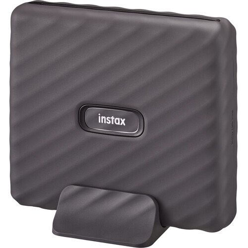 FUJIFILM INSTAX Link Wide Smartphone Printer (Mocha Gray) - Print Instant Photos from Phone, Perfect for Travel, Parties & Scrapbooking